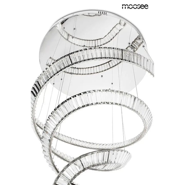Taklampa MOOSEE - WAVE CORDON 2B, krom – produktbild av Taklampor från Moosee | Arvande
