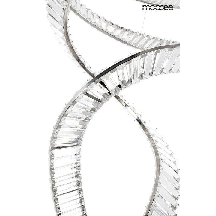 Taklampa MOOSEE - WAVE CORDON 2B, krom – produktbild av Taklampor från Moosee | Arvande