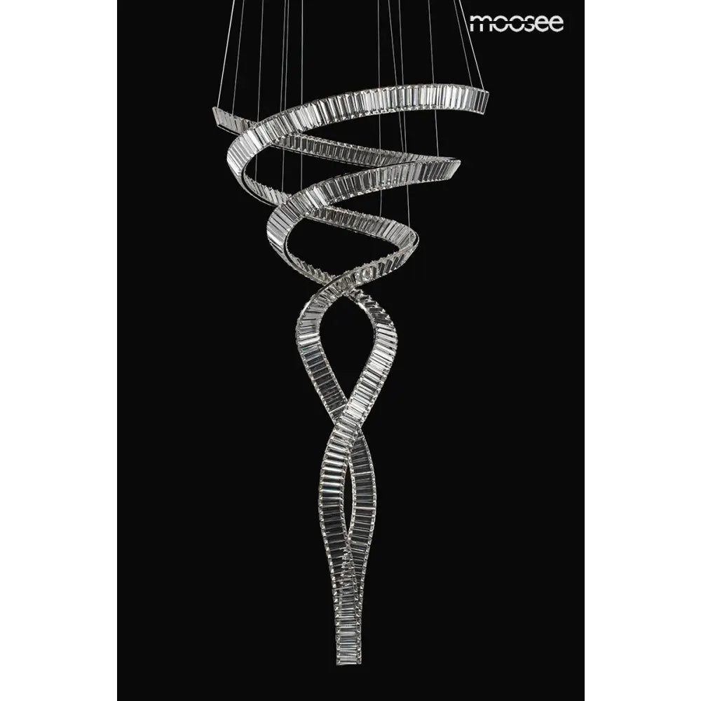 Taklampa MOOSEE - WAVE CORDON 2B, krom – produktbild av Taklampor från Moosee | Arvande