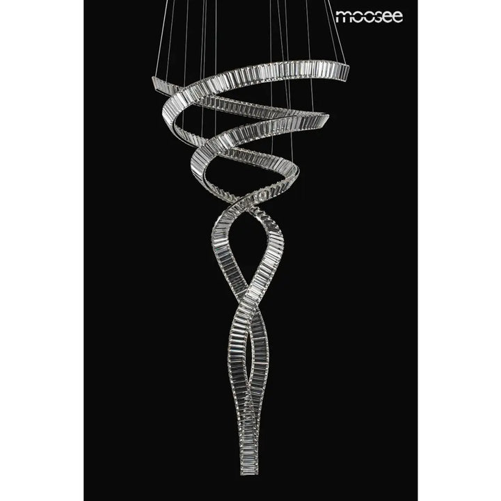 Taklampa MOOSEE - WAVE CORDON 2B, krom – produktbild av Taklampor från Moosee | Arvande