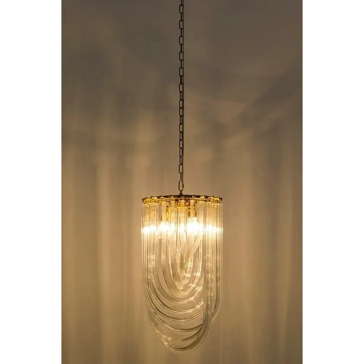 Taklampa - MURANO L, guld - produktbild av Taklampor från King Home | Arvande