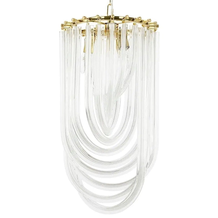 Taklampa - MURANO L, guld - produktbild av Taklampor från King Home | Arvande