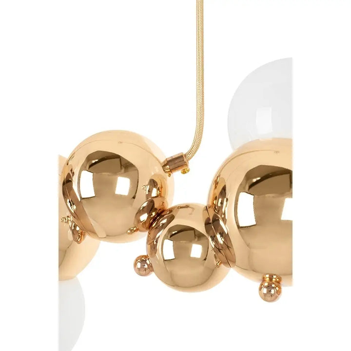 Taklampa - PEARLS 120, guld - produktbild av Taklampor från King Home | Arvande