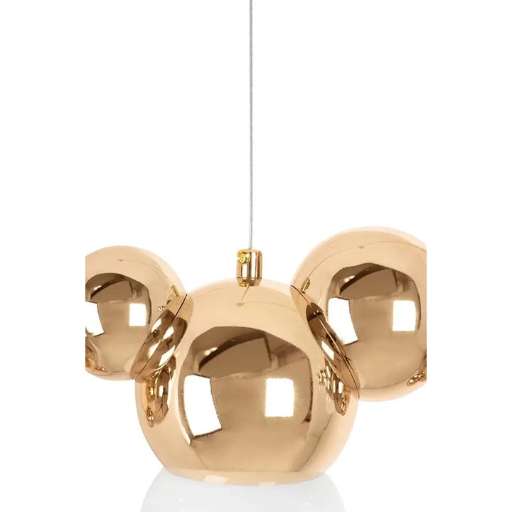 Taklampa - PEARLS 120, guld - produktbild av Taklampor från King Home | Arvande