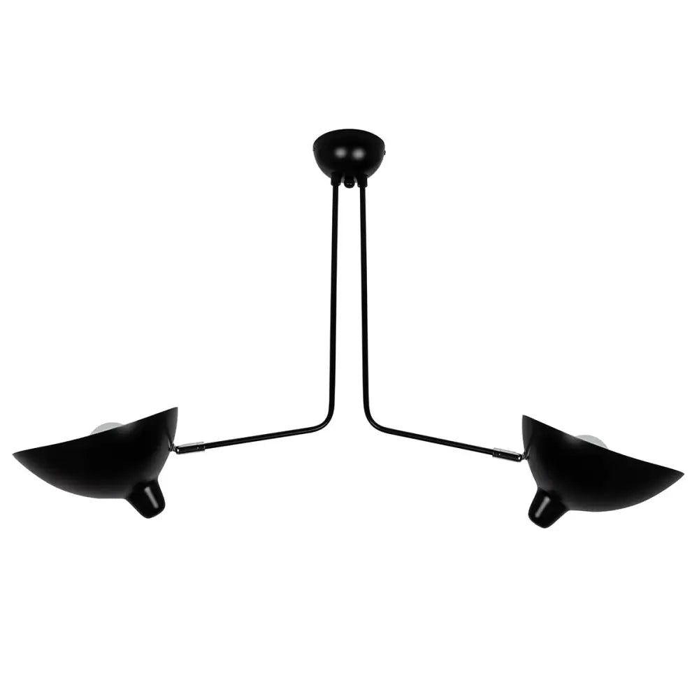Taklampa - RAVEN 2, svart - produktbild av Taklampor från King Home | Arvande