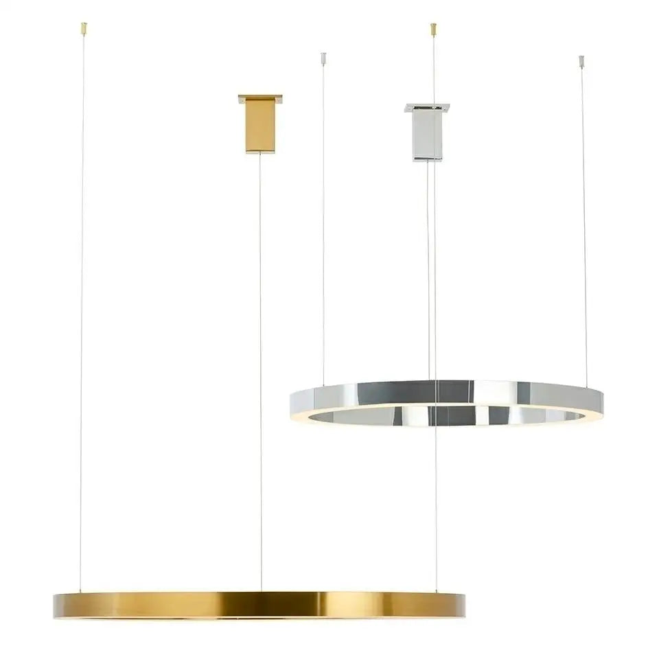 Taklampa - RING 100, guld - produktbild av Taklampor från King Home | Arvande