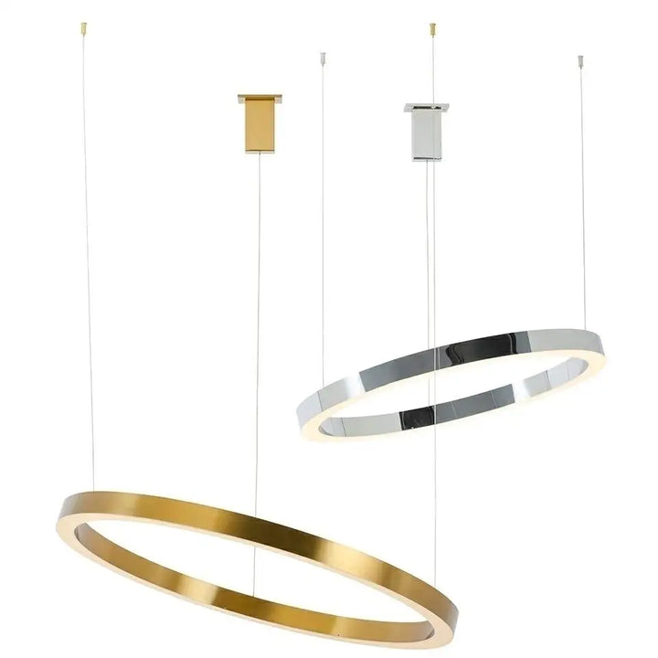 Taklampa - RING 100, guld - produktbild av Taklampor från King Home | Arvande