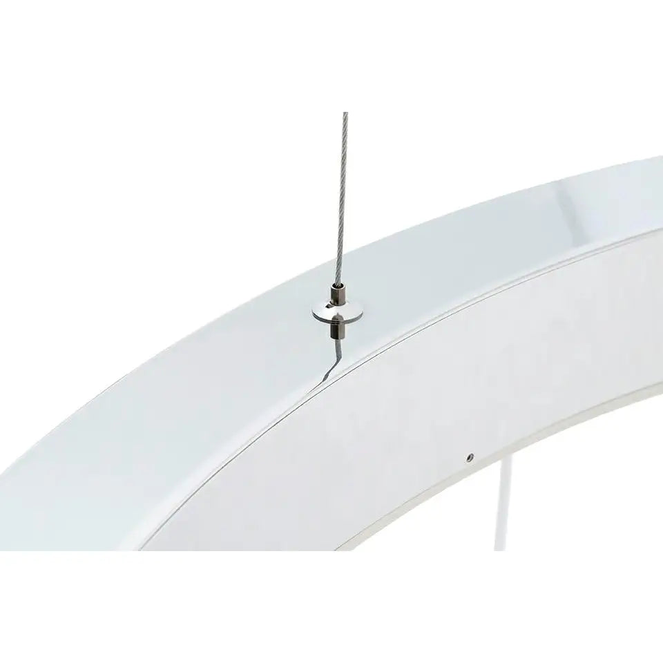 Taklampa - RING 100, silver – produktbild av Taklampor från King Home | Arvande