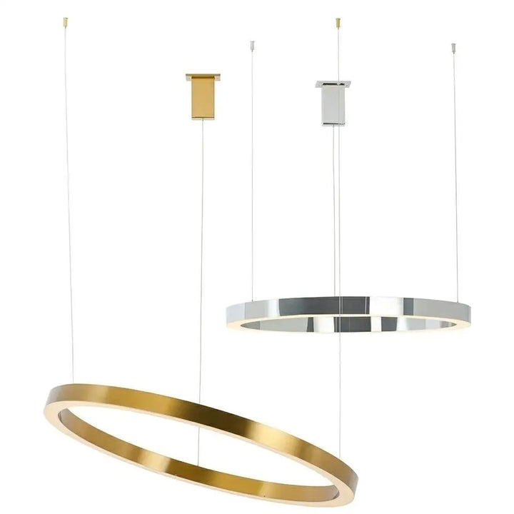 Taklampa - RING 80, silver – produktbild av Taklampor från King Home | Arvande