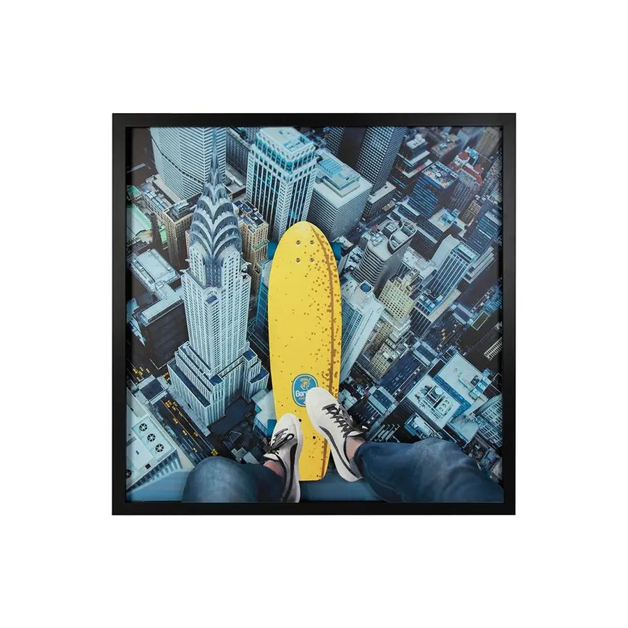 Tavla - BIG CITY SKATER, 130x130 cm - produktbild av Nyheter ej översatt från King Home | Arvande