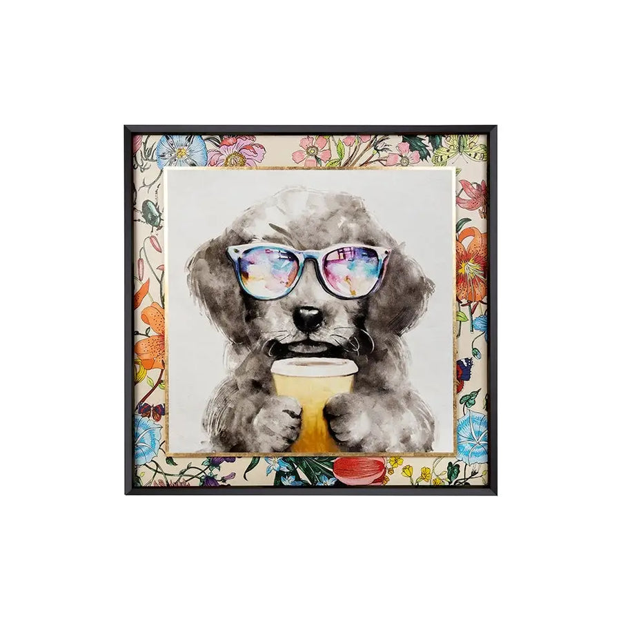 Tavla - COFFEE DOG, 100x100 cm – produktbild av Nyheter ej översatt från King Home | Arvande