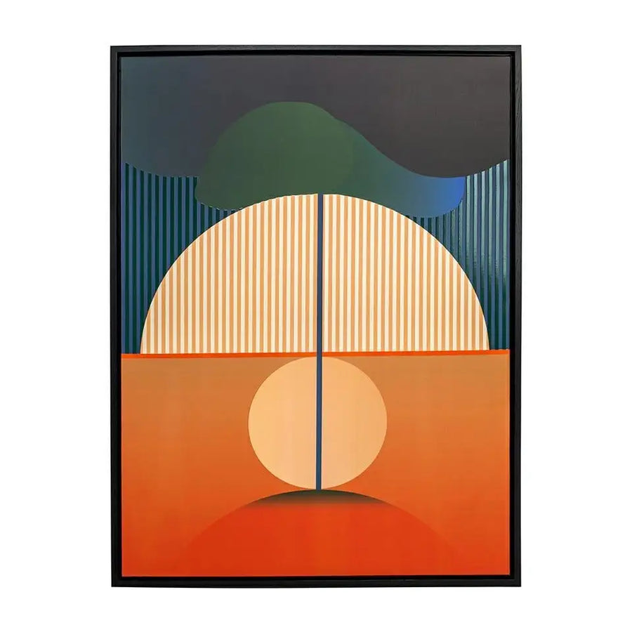 Tavla KARE DESIGN - SUNRISE, 75x100 cm - produktbild av Dekoration från Kare Design | Arvande