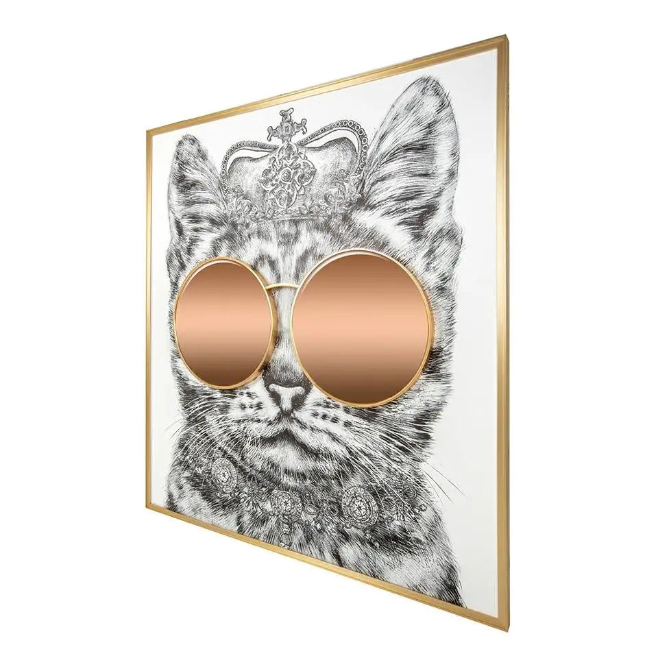 Tavla - KING CAT, 118x130 cm - produktbild av Nyheter ej översatt från King Home | Arvande