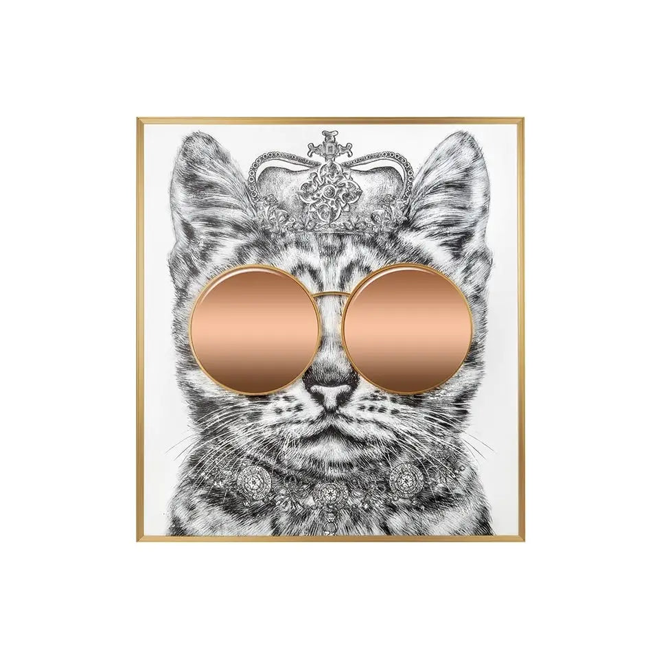 Tavla - KING CAT, 118x130 cm - produktbild av Nyheter ej översatt från King Home | Arvande