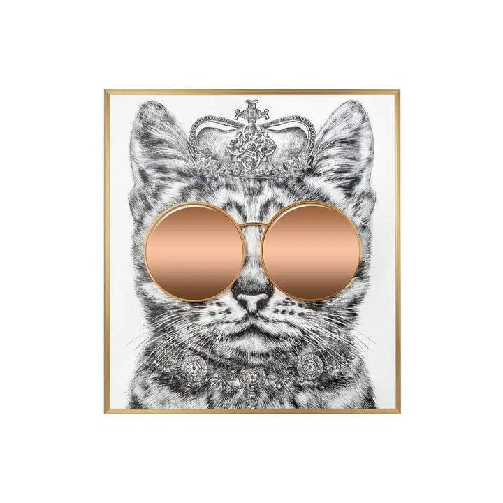 Tavla - KING CAT, 118x130 cm - produktbild av Nyheter ej översatt från King Home | Arvande