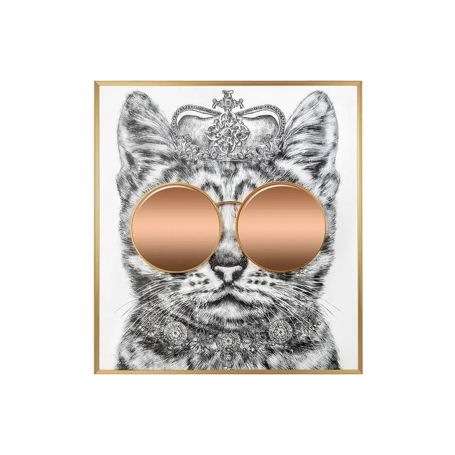 Tavla - KING CAT, 118x130 cm - produktbild av Nyheter ej översatt från King Home | Arvande