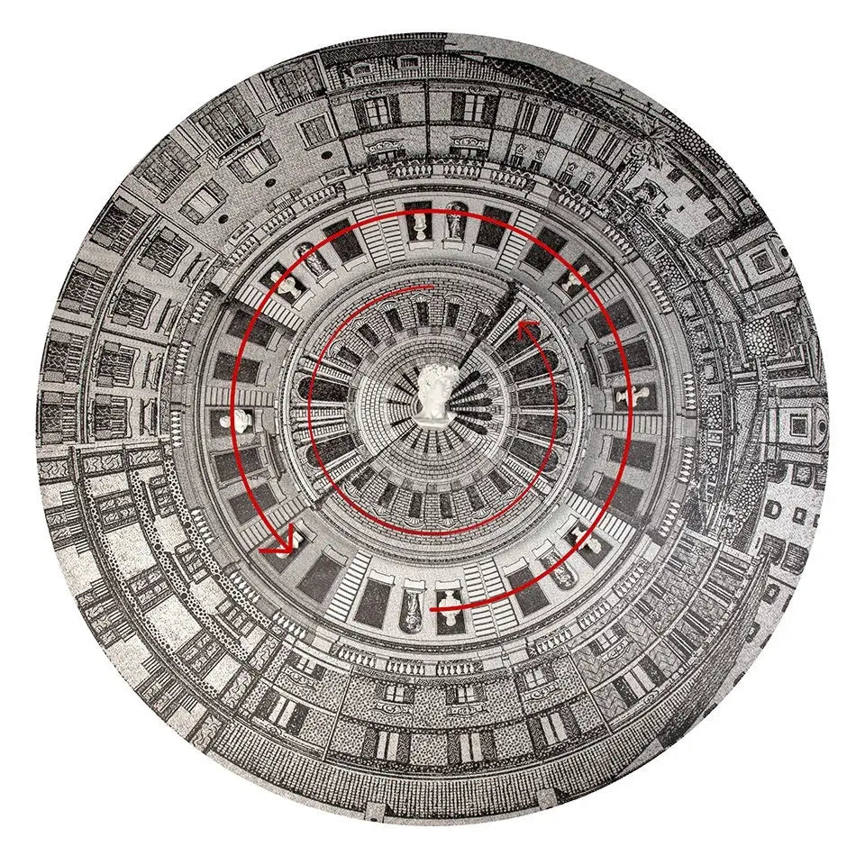 Tavla / konstverk - FISH EYE CITY, 200x200 cm - produktbild av Nyheter ej översatt från King Home | Arvande