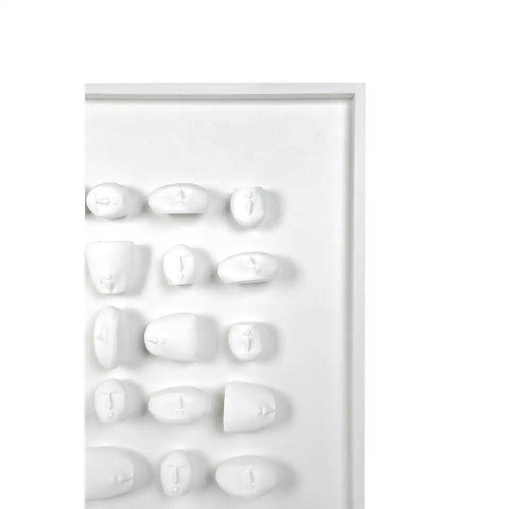 Tavla / konstverk - SO MANY FACES, 110x110 cm - produktbild av Nyheter ej översatt från King Home | Arvande