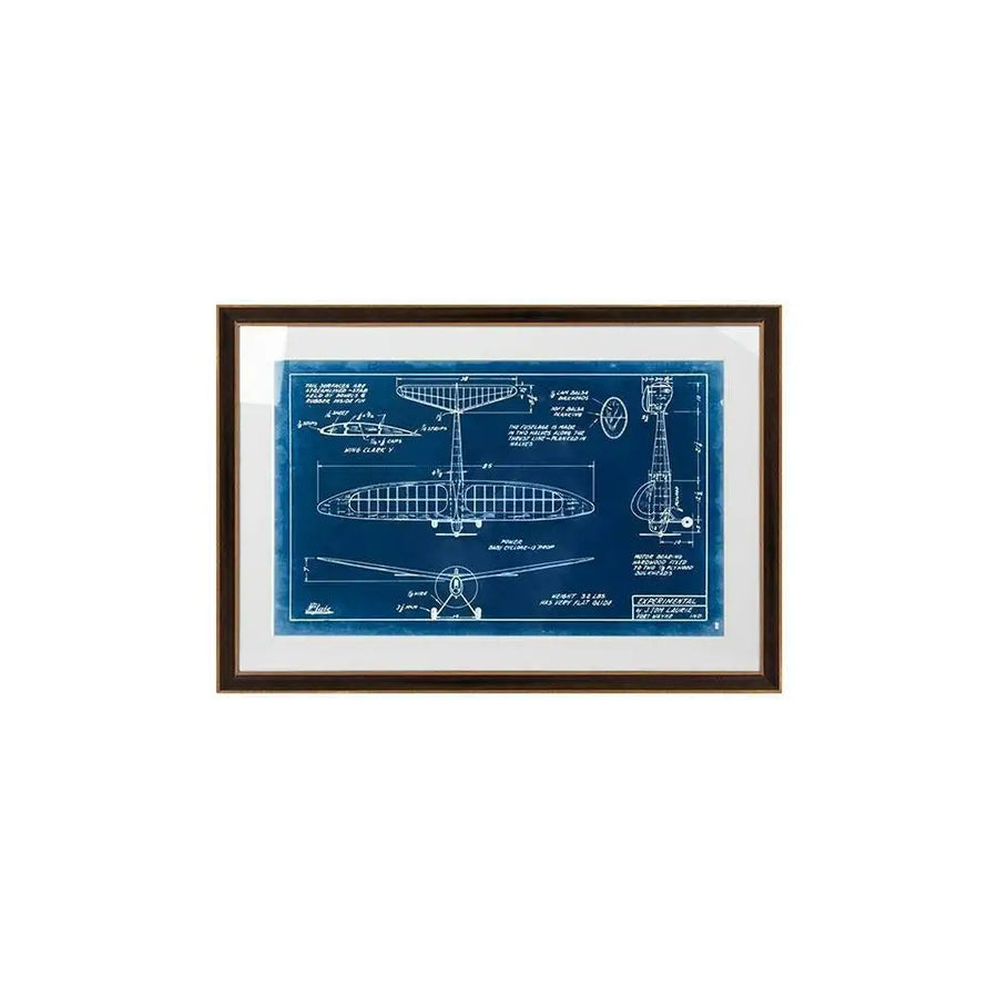 Tavla - MECHANICAL PLANE 1, 90x62 cm - produktbild av Nyheter ej översatt från King Home | Arvande