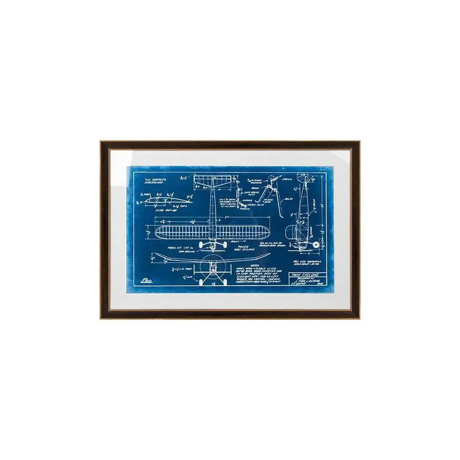 Tavla - MECHANICAL PLANE 2, 90x62 cm - produktbild av Nyheter ej översatt från King Home | Arvande
