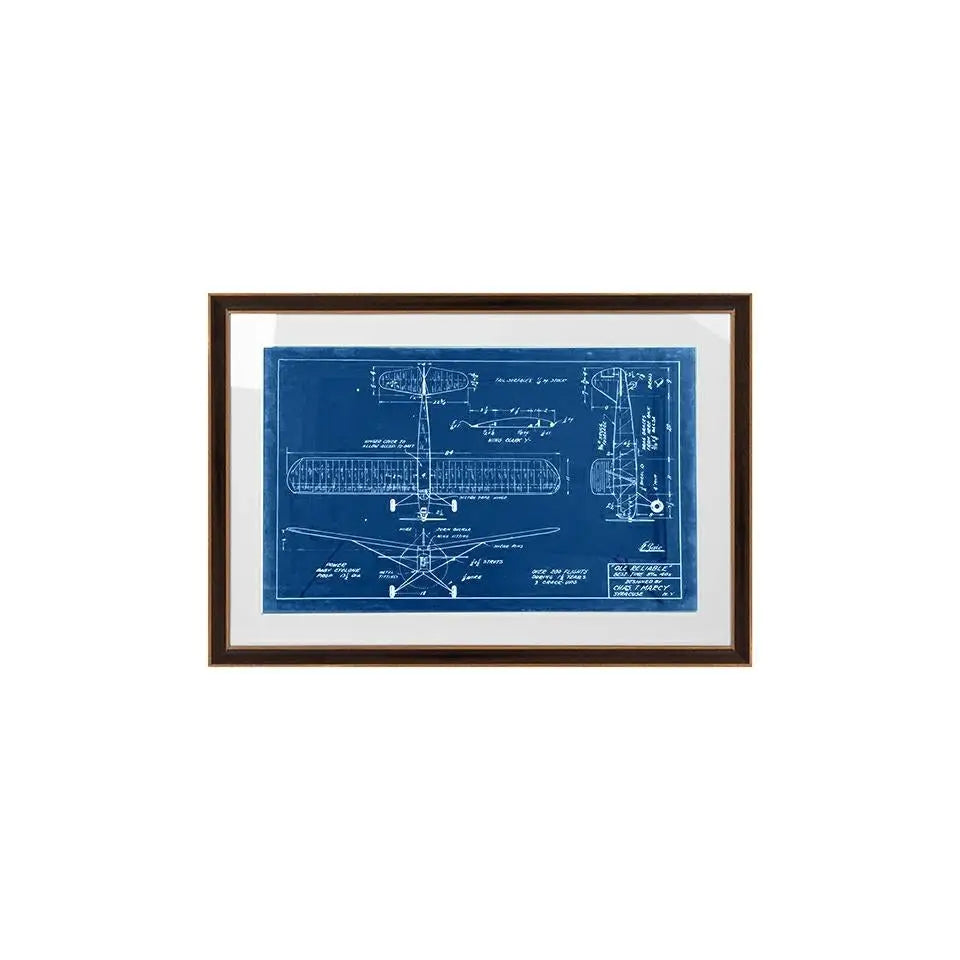 Tavla - MECHANICAL PLANE 3, 90x62 cm - produktbild av Nyheter ej översatt från King Home | Arvande