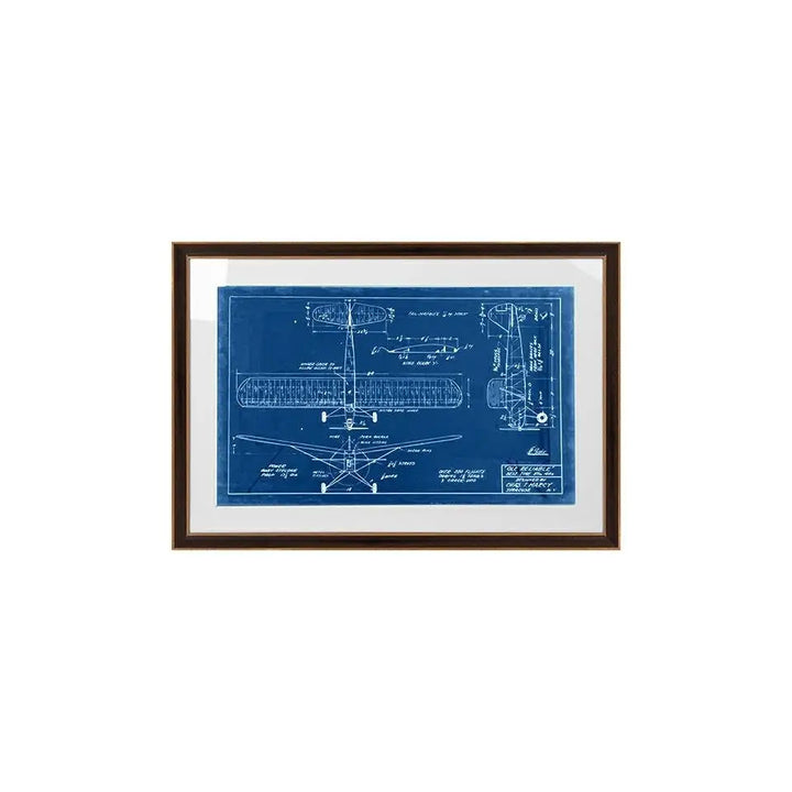 Tavla - MECHANICAL PLANE 3, 90x62 cm - produktbild av Nyheter ej översatt från King Home | Arvande