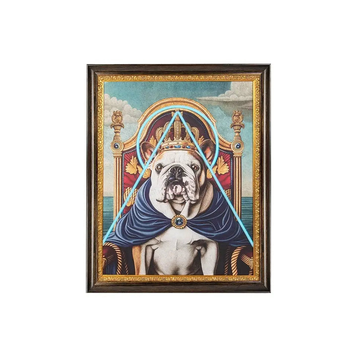 Tavla - NEON BULLDOG, 80x100 cm – produktbild av Nyheter ej översatt från King Home | Arvande