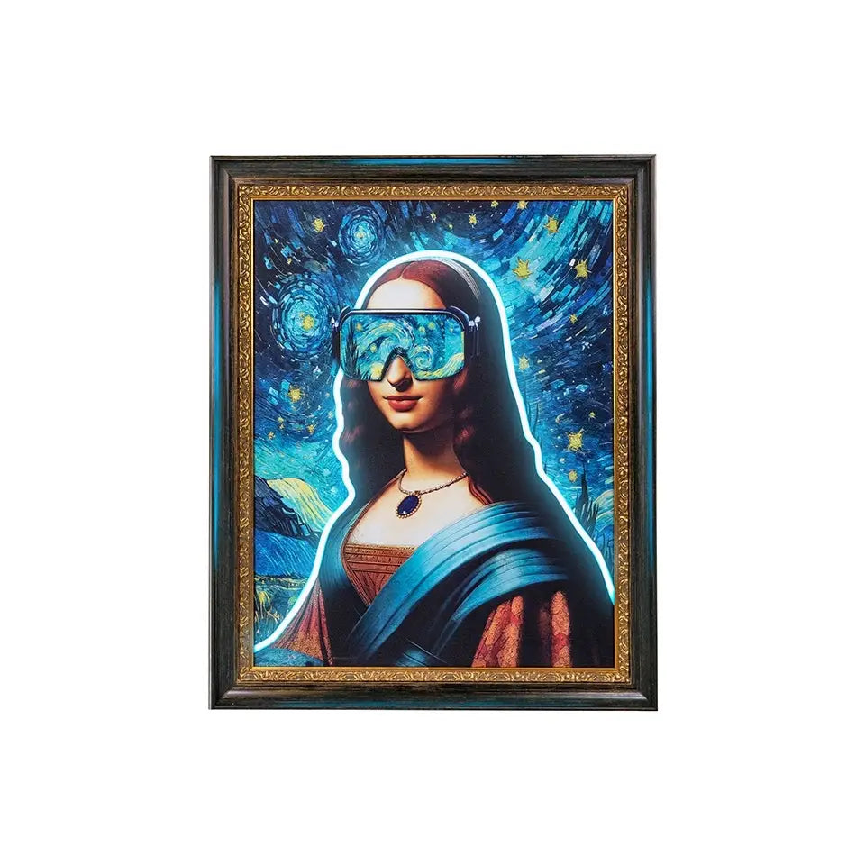 Tavla - NEON LISA, 80x100 cm - produktbild av Nyheter ej översatt från King Home | Arvande