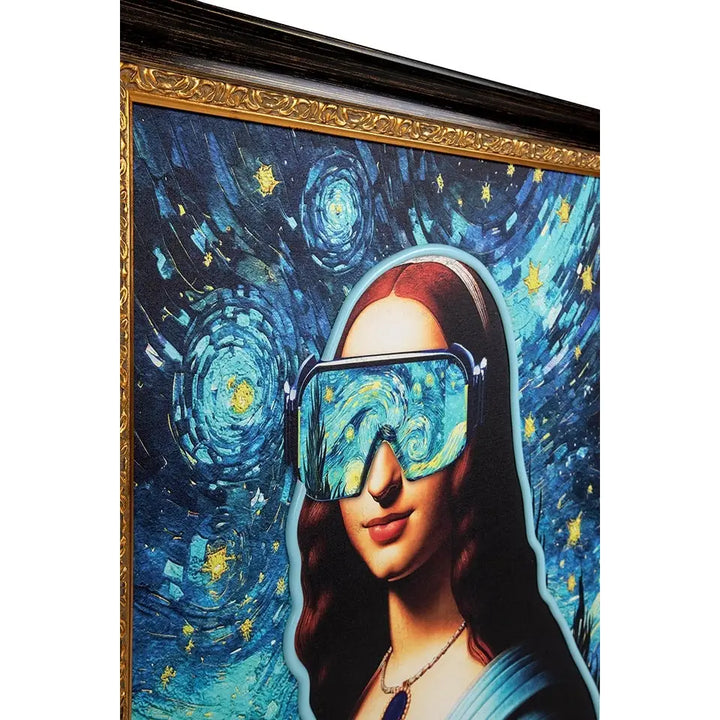 Tavla - NEON LISA, 80x100 cm - produktbild av Nyheter ej översatt från King Home | Arvande