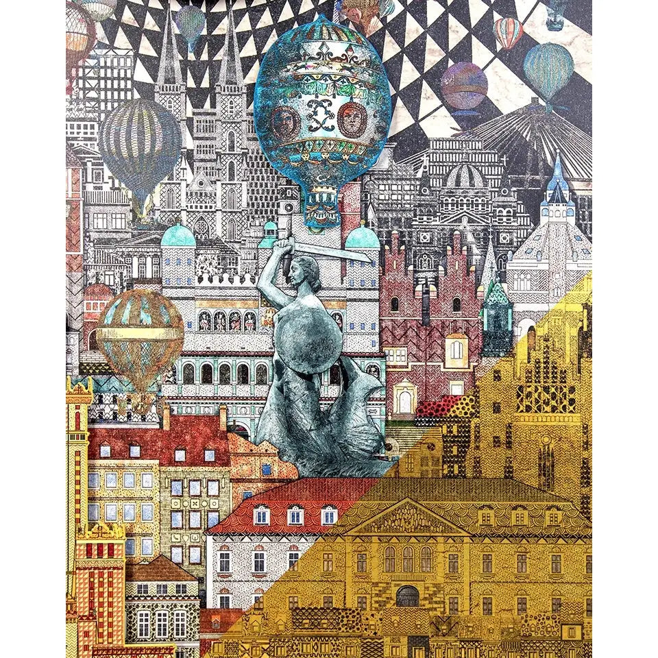 Tavla - OLD TOWN GIRL, 110x174 cm - produktbild av Nyheter ej översatt från King Home | Arvande