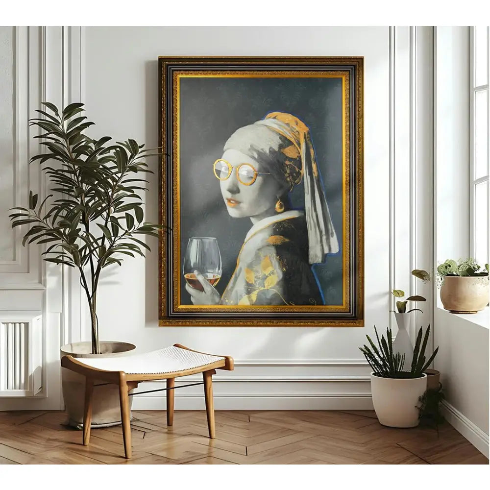 Tavla - PEARLS AND WINE, 106x140 cm - produktbild av Nyheter ej översatt från King Home | Arvande