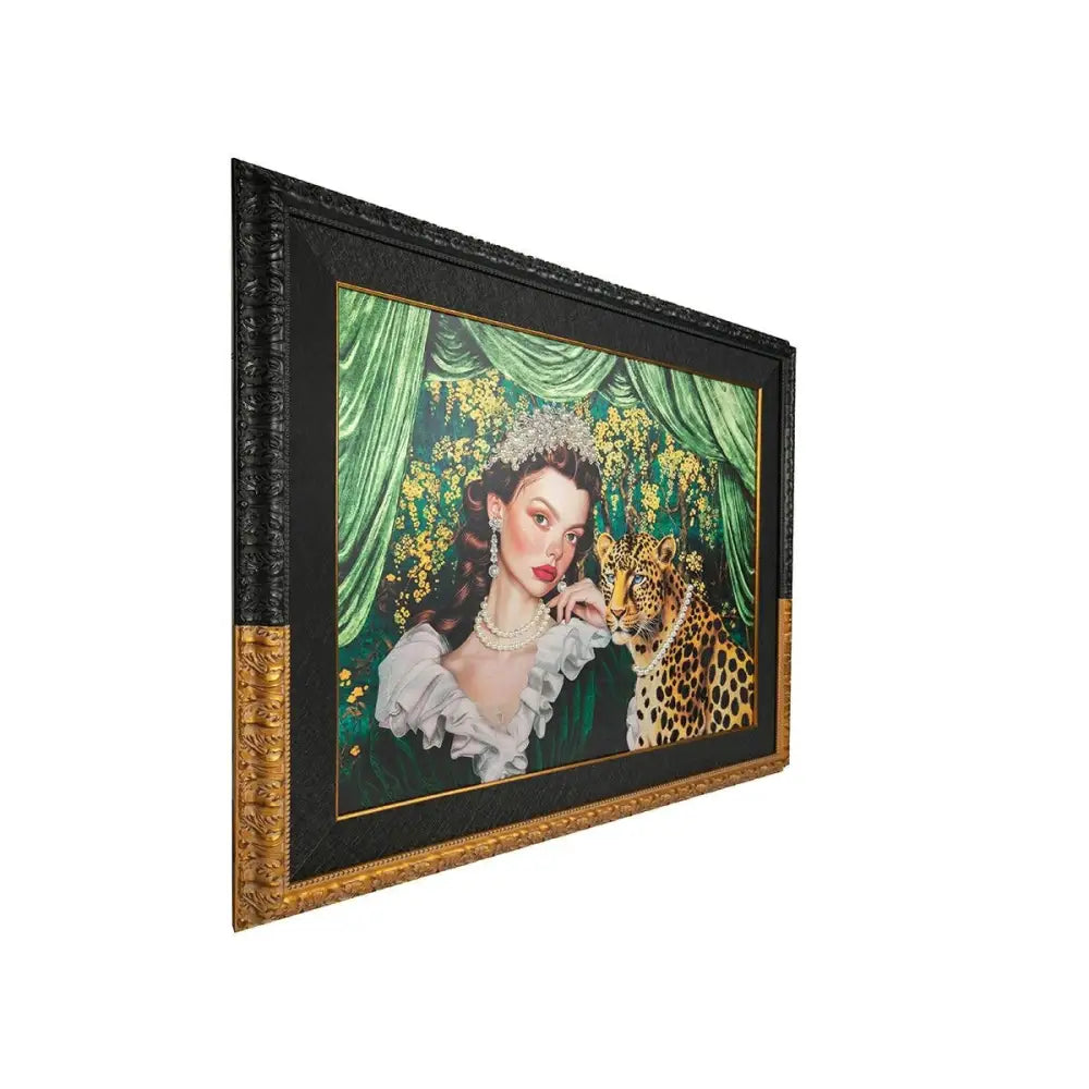 Tavla - PEARLS LEOPARD, 150x120 cm - produktbild av Nyheter ej översatt från King Home | Arvande