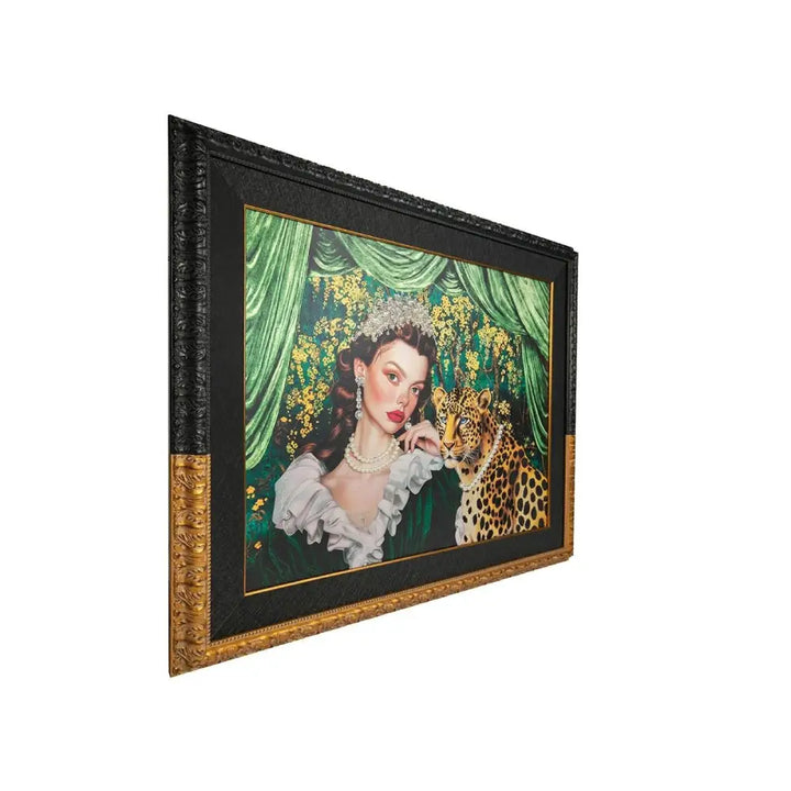 Tavla - PEARLS LEOPARD, 150x120 cm - produktbild av Nyheter ej översatt från King Home | Arvande