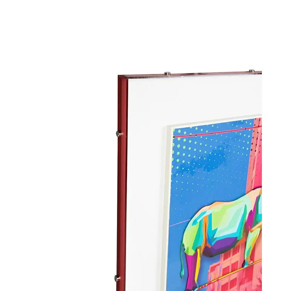 Tavla - RHINO IN THE CITY, 88x110 cm – produktbild av Nyheter ej översatt från King Home | Arvande