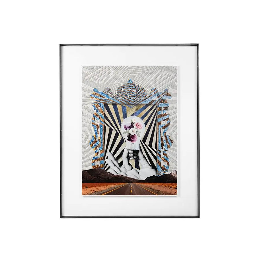 Tavla - TURN LIFE ON, 88x110 cm - produktbild av Nyheter ej översatt från King Home | Arvande