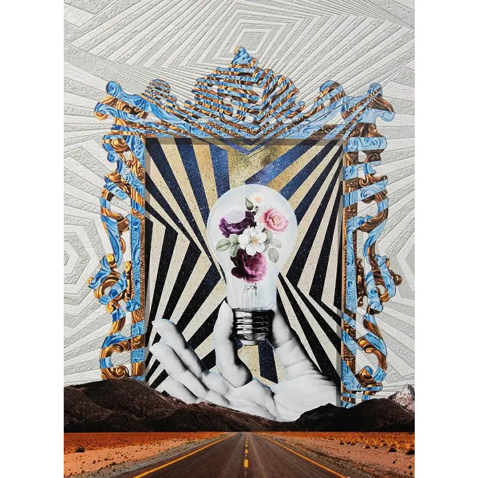 Tavla - TURN LIFE ON, 88x110 cm - produktbild av Nyheter ej översatt från King Home | Arvande
