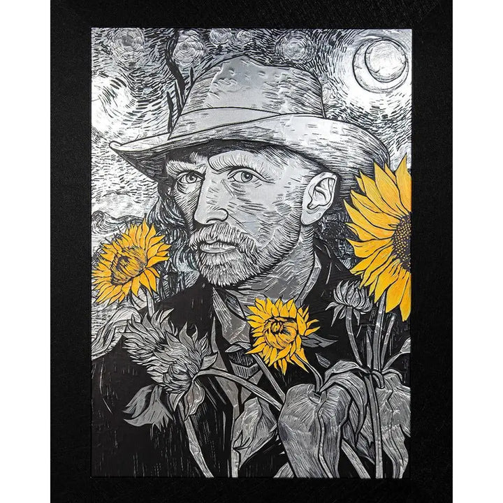 Tavla - VAN SUNFLOWER, 96x121 cm – produktbild av Nyheter ej översatt från King Home | Arvande