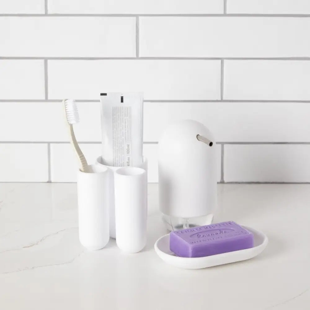 Tvålpump UMBRA - TOUCH, vit - produktbild av Inredning från Umbra | Arvande