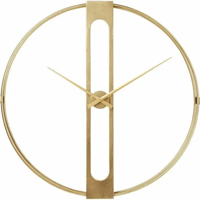 Väggklocka KARE DESIGN - CLIP GOLD, 107 cm - produktbild av Klockor från Kare Design | Arvande