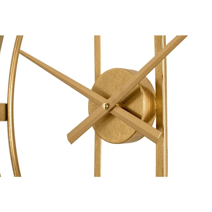 Väggklocka KARE DESIGN - CLIP GOLD, 60 cm - produktbild av Klockor från Kare Design | Arvande