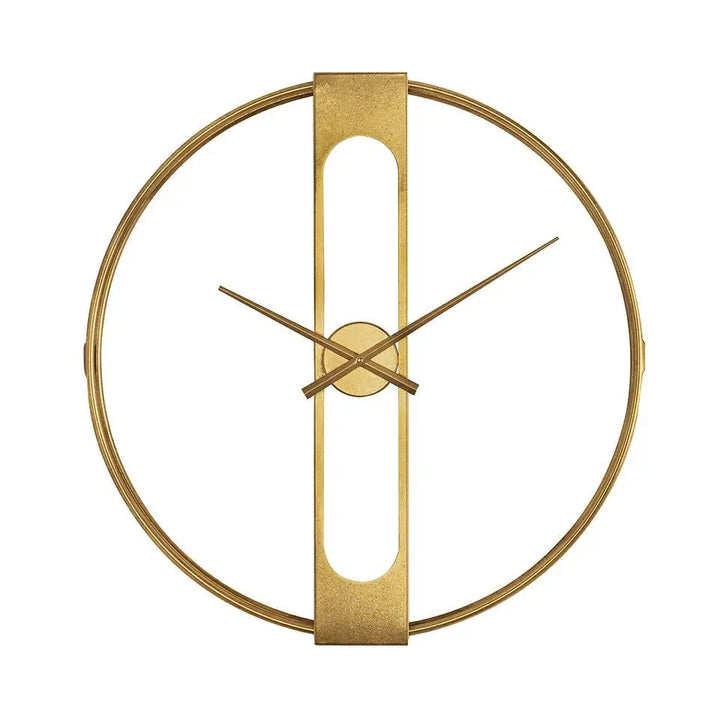 Väggklocka KARE DESIGN - CLIP GOLD, 60 cm - produktbild av Klockor från Kare Design | Arvande