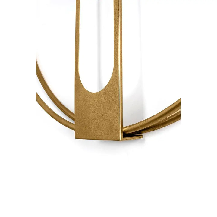 Väggklocka KARE DESIGN - CLIP GOLD, 60 cm - produktbild av Klockor från Kare Design | Arvande