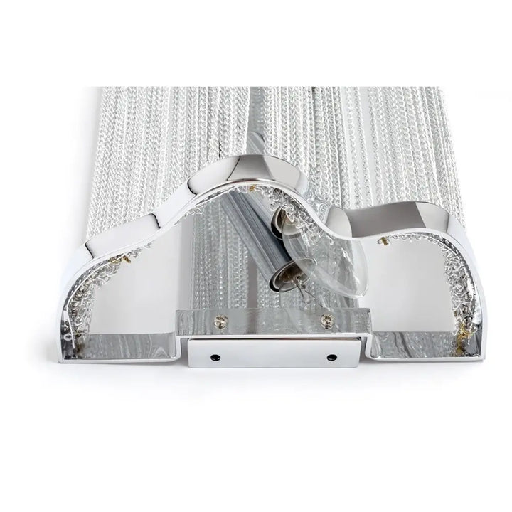 Vägglampa - ATLANTA WALL 2, silver - produktbild av Vägglampor från King Home | Arvande