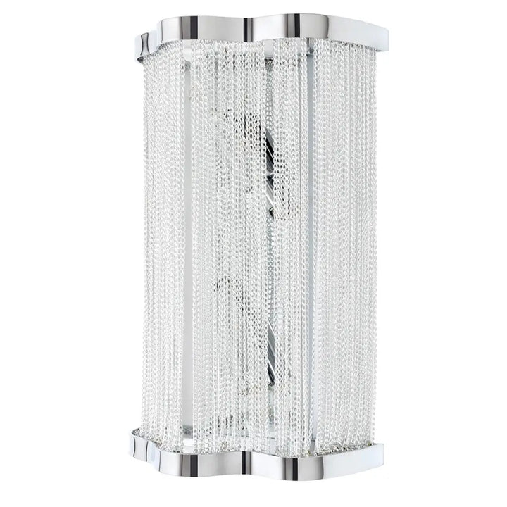 Vägglampa - ATLANTA WALL 2, silver - produktbild av Vägglampor från King Home | Arvande