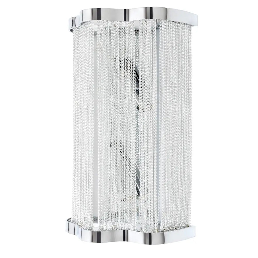 Vägglampa - ATLANTA WALL 2, silver - produktbild av Vägglampor från King Home | Arvande