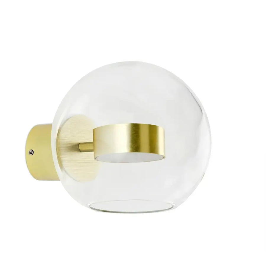 Vägglampa - CAPRI WALL 1, guld - produktbild av Vägglampor från King Home | Arvande