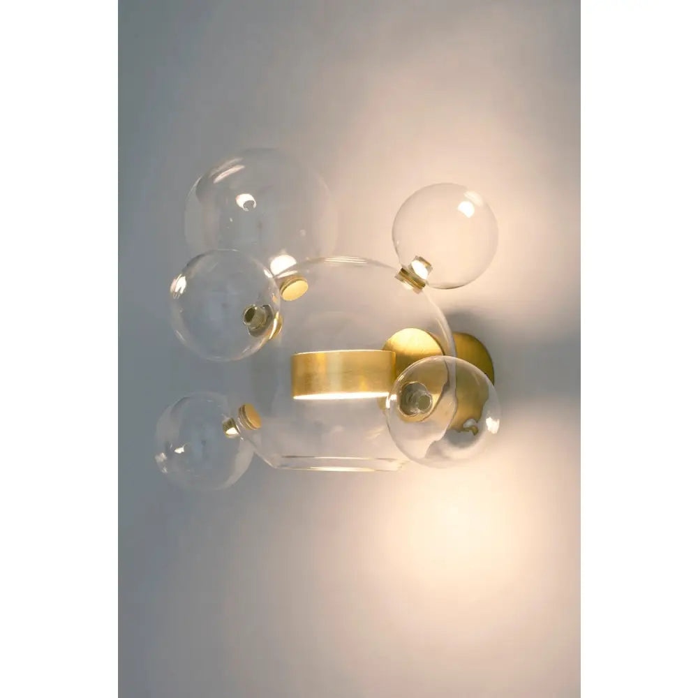 Vägglampa - CAPRI WALL 6, guld – produktbild av Vägglampor från King Home | Arvande