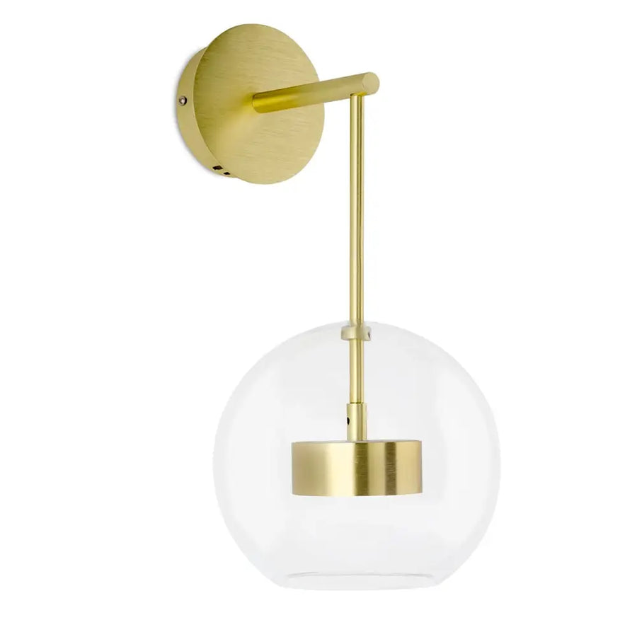 Vägglampa - CAPRI WALL, guld - produktbild av Vägglampor från King Home | Arvande