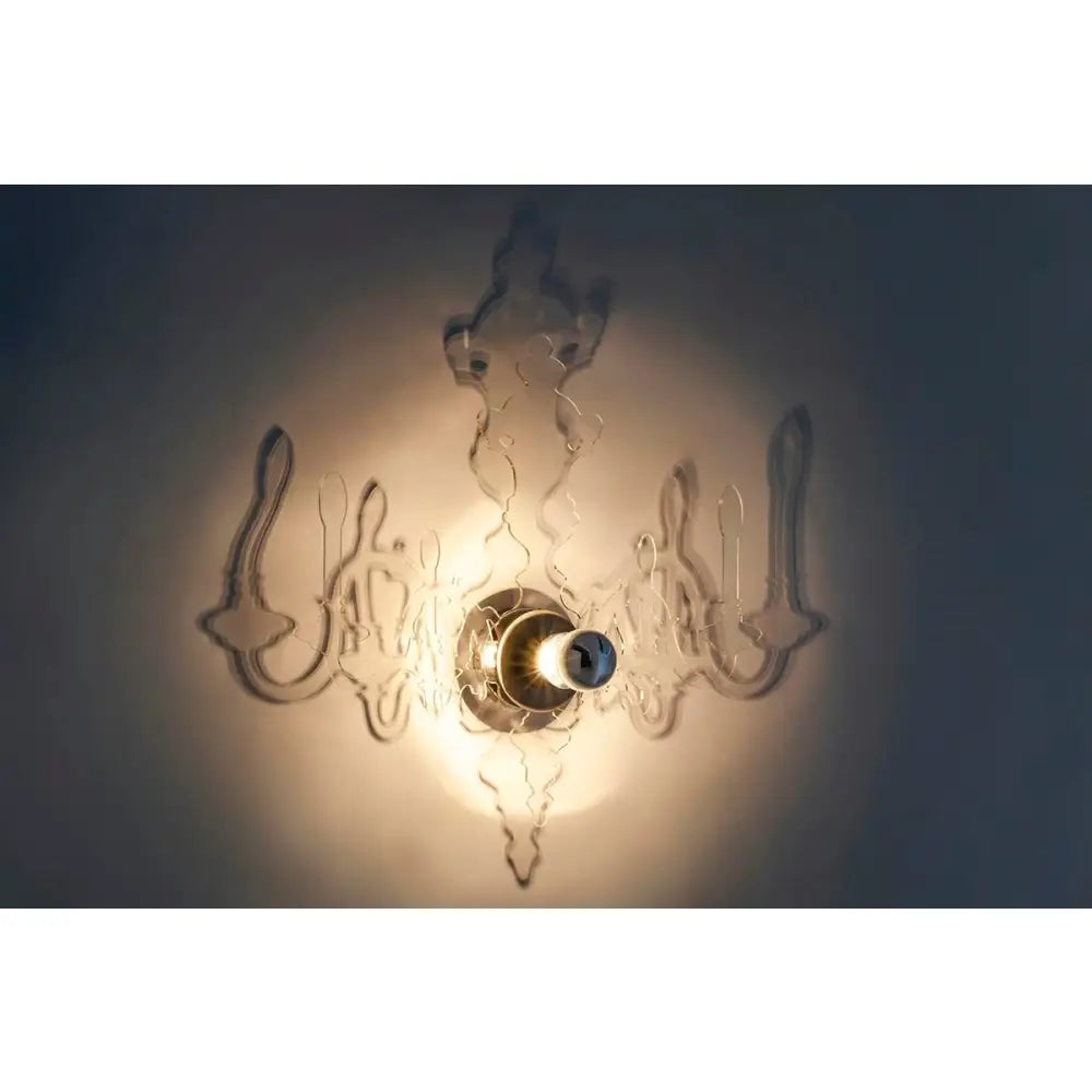 Vägglampa - ICE 3D, transparent - produktbild av Vägglampor från King Home | Arvande