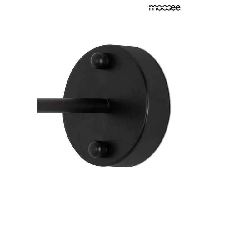 Vägglampa MOOSEE - AXEL, svart – produktbild av Vägglampor från Moosee | Arvande
